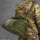 Сумка баул Silver Knight Cordura 600D із кріпленням Molle олива розмір 55х30х25 см - зображення 2