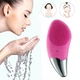 Електрична очищувальна силіконова щітка-масажер для обличчя Sonic Facial Brush - изображение 3