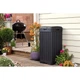 Контейнер для сміття Keter Baltimore Waste Bin чорний 125 л 236997 - изображение 2