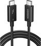 Кабель UGREEN US501 Thunderbolt 4 Type-C Type-C 100W 2m Black (UGR-60621) - изображение 1