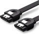 Кабель UGREEN US217 SATA 3 Data Cable 0.5m (Black)(UGR-30796) (UGR-30796) - зображення 1