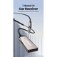 Bluetooth-ресивер UGREEN CM309 Bluetooth Car Receiver Aux with Mic Space Gray (UGR-70601) - изображение 5
