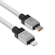 Кабель Baseus CoolPlay Series Type-C to iPhone (Lightning) 20W 2 метра белый CAKW000102 - изображение 2
