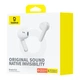 Бездротові блютуз навушники Baseus Bowie E13 (A00059701217-Z1) Bluetooth 5.3 TWS вакуумні для телефона/смартфона Android/Apple Білий - изображение 2