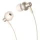 Наушники Bluetooth Baseus NGPB010002 Bowie P1x бездротові вакуумні з шийною дужкою із мікрофоном для бігу та спорту Бежевий - изображение 5