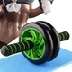 Фитнес колесо двойной ролик для пресса и других групп мышц Double wheel Abs - изображение 3