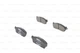 Гальмівні колодки BOSCH 0986494700 1606225680, 1610275680, 4605A340 - зображення 1