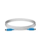 Патч-корд оптичний NanoConnect SC/UPC-SC/UPC Прозорий PVC, Singlemode G.657.А2 (SM) , Simplex, 0,9мм - 20 м - зображення 1