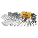 Набір головок, біт, шестигранних та накидних ключів DeWALT 1/4" 3/8" 142 предмети (DWMT73802-1) - зображення 1