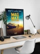 Постер Mad Max: Fury Road в рамке / Безумный Макс: дорога ярости - изображение 1