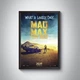 Постер Mad Max: Fury Road в рамке / Безумный Макс: дорога ярости - изображение 2