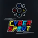 Рюкзак шкільний GoPack Cyber Sport напівкаркасний 38x28x13 см Чорний (GO24-165M-5) - зображення 13