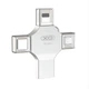 Флеш накопичувач 4 виходи - XO DK04 256 GB - usb type-c lightning - зображення 1