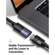 З'єднувач-перехідник Ugreen HDMI - HDMI подовжувач 2.1 8K 3D Arc Gray HD159 (90592) - зображення 3