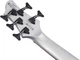 Бас-гітара Ibanez BTB25TH5 Silver Blizzard Matte - зображення 8