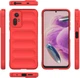 Чехол Wave Shield для Xiaomi Redmi Note 12S бампер противоударный Red - изображение 8