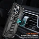 Чехол Shockproof Shield для Iphone 15 Pro Max бампер противоударный с подставкой Black - изображение 3