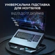 Охлаждающая подставка для ноутбука DYXON FIX COOLING 10 Black - изображение 2