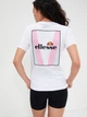 Футболка бавовняна довга жіноча Ellesse SGV19977-908 14 Біла (5063061858299) - зображення 2