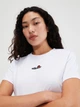 Футболка бавовняна довга жіноча Ellesse SGV19977-908 14 Біла (5063061858299) - зображення 6