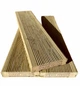 Доска террасная импрегнированная из сосны с пазами Timber Protect 30х120х1000 мм Олива - изображение 1