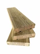 Доска террасная импрегнированная из сосны с пазами Timber Protect 30х120х1000 мм Олива - изображение 2