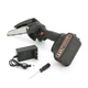 Акумуляторна ланцюгова пилка Mini Chain Saw 15cm, 24V, зарядний + аккумулятор, Case - зображення 6
