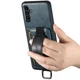 Шкіряний чохол Wallet case and straps Samsung Galaxy A24 4G Синій / Blue - зображення 3