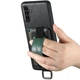 Шкіряний чохол Wallet case and straps Samsung Galaxy A24 4G Чорний / Black - зображення 3