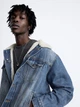 Джинсовая куртка мужская Zara 510799635 M Синяя (1159798281) - изображение 5