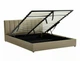 Ліжко полуторне MONTREAL VELVET 140X200 Бежевий BLUVEL 28 MONTREALV140BE Signal - зображення 2