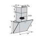 Вытяжка Ventolux mirror 60 ivg (1000) trc - изображение 9