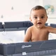 Манеж BabyGo Playpark з 48 кульками Сірий (7701) (4260332055802) - зображення 12