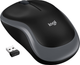 Mysz Logitech Logilink M185 cordless Notebook Mouse USB Black-Grey (5099206207282) - obraz 5