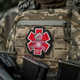 Нашивка Медвідь Pink/Black Paramedic M-Tac (вишивка) - зображення 3