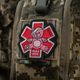 Нашивка Медвідь Pink/Black Paramedic M-Tac (вишивка) - зображення 8