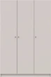 Шкаф для одежды Doros Promo Кашемир 3 ДСП 135х48х204 см (80737669) - изображение 1