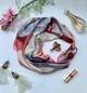 Дизайнерська хустка "Весняний сад" від бренда My Scarf, подарунок жінці - зображення 1