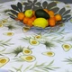 Скатерть Maystat Авокадо водоотталкивающая Ø 100 см белая (0069-R100) - изображение 3
