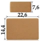 Блок для йоги PowerPlay 4006 из пробкового дерева Cork Yoga Block - изображение 7