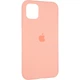 Чохол Fiji Silicone Case для Apple iPhone 13 бампер накладка Soft Touch з мікрофіброю Begonia - зображення 1