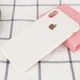 Чехол Fiji Silicone Case для Apple iPhone XS бампер накладка Full Soft White - изображение 2