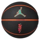 М'яч баскетбольний Nike JORDAN ALL COURT 8P Z WILLIAMSON DEFLATED black/orange size 7 (J.100.4141.095.07) - зображення 1