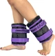 Утяжелители EasyFit i-Lite со сменным весом 2 шт по 2.5 кг Черно-фиолетовые R-EF-WHT-0.5-2.5-V (56002724) - изображение 1