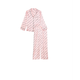 Піжама жіноча Victoria's Secret (сорочка + штани) довгий рукав XS світло-рожева (VS017386) - зображення 2