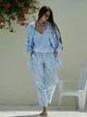 Льняные брюки Светло-голубые L - linen island (133471) - изображение 2