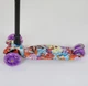 Детский самокат Best Scooter A 24664. Пластмассовый, 4 PU колеса с подсветкой. Фиолетовый - изображение 4