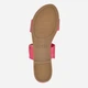 Женские шлепанцы Guess 131612801 37.5 (7) 24 см Розовые (1159801303) - изображение 5