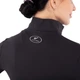 Лонгслив спортивный женский на молнии Jason Fit LD-36 размер L (46-48) Black - изображение 5