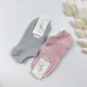 Жіночі літні бавовняні шкарпетки NiceSocks в рубчик, 5 пар/36-41р - зображення 4
